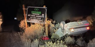 Single-vehicle rollover on Juniper Canyon Road sends one to hospital