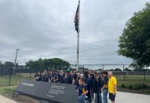 Crook County High School NJROTC cadets arrive in Washington, D.C. for National Memorial Day Parade