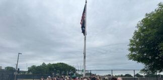 Crook County High School NJROTC cadets arrive in Washington, D.C. for National Memorial Day Parade